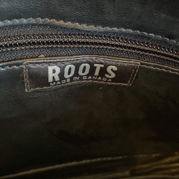 Roots faux pony bag. Red. 10.5 in x 6.5 in. Excellent condition. - Picture 3 of 3